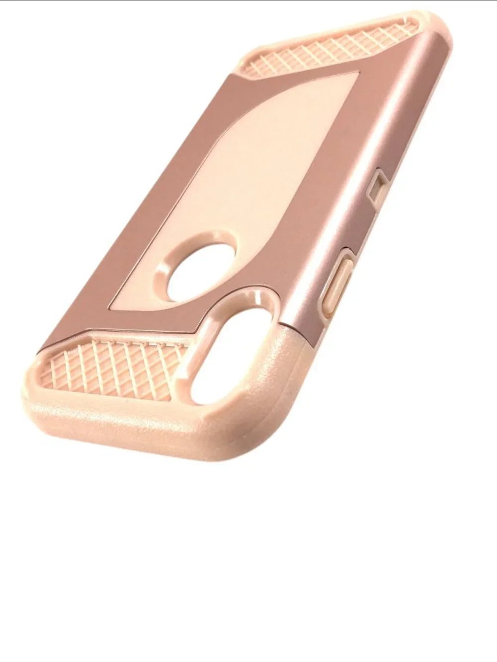 2 NEW iPhone Xs 1Os X 10 Case Cover Pink Rosegold Rose Gold Protective Slim NIP